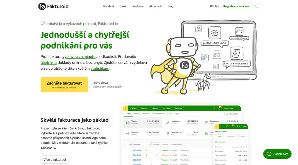 Fakturoid recenze